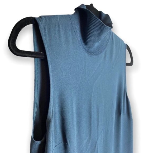 Club Monaco Dark Rosemary Turtleneck Sleeveless Jumpsuit - Picture 7 of 12